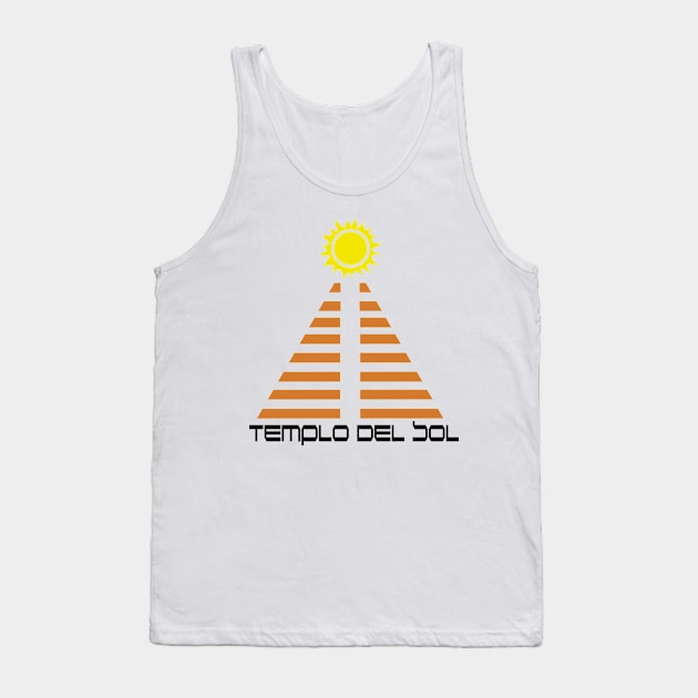 Temple of the Sun Tank Top by SAMUEL FORMAS